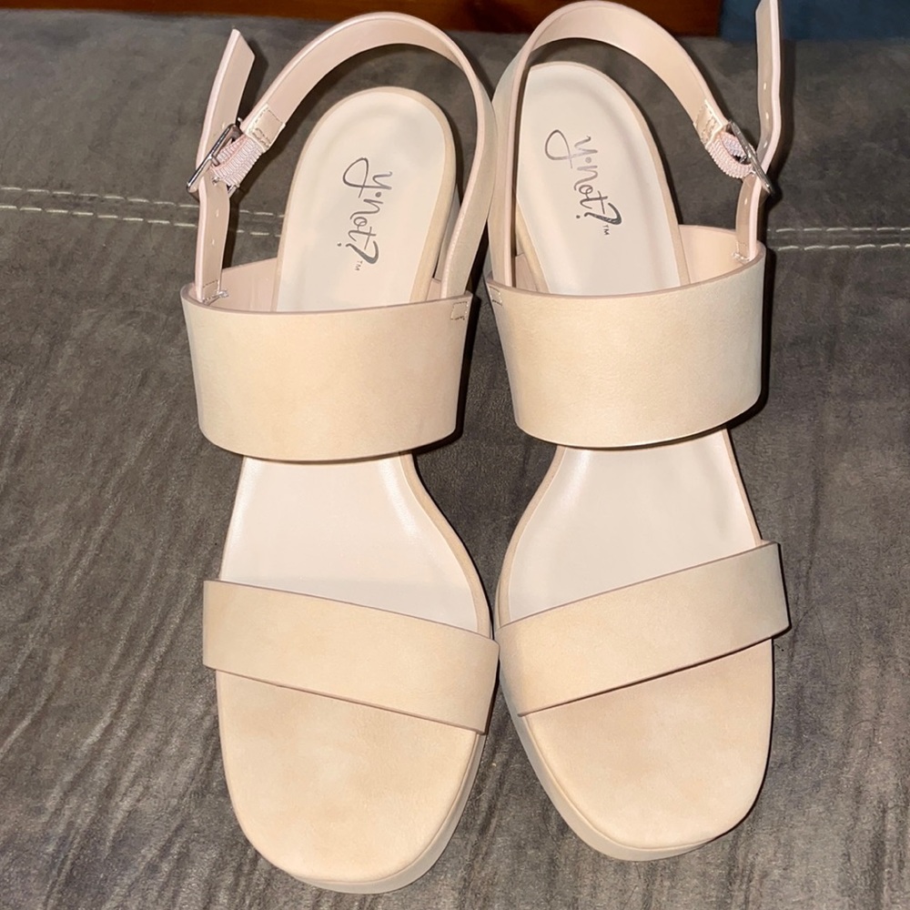 Cream Y.Not heels